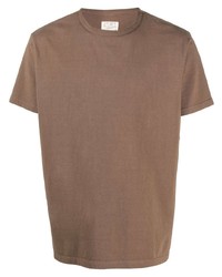 T-shirt girocollo marrone di Fortela
