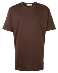 T-shirt girocollo marrone di Mastermind World