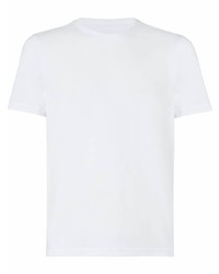T-shirt girocollo mimetica bianca di Fendi