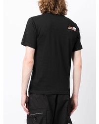T-shirt girocollo mimetica nera di AAPE BY A BATHING APE