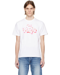 T-shirt girocollo mimetica rosa di BAPE