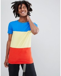 T-shirt girocollo multicolore di ASOS DESIGN