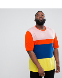 T-shirt girocollo multicolore di ASOS DESIGN
