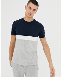 T-shirt girocollo multicolore di Burton Menswear