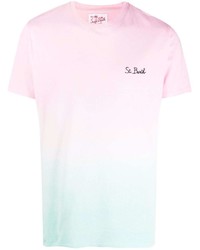 T-shirt girocollo multicolore di MC2 Saint Barth