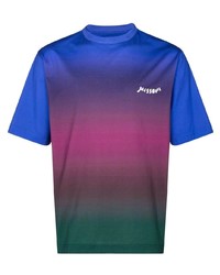 T-shirt girocollo multicolore di Missoni
