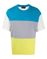 T-shirt girocollo multicolore di Roberto Collina