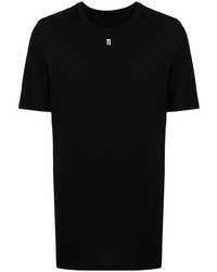 T-shirt girocollo nera di 11 By Boris Bidjan Saberi