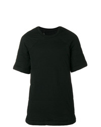 T-shirt girocollo nera di 11 By Boris Bidjan Saberi