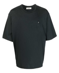 T-shirt girocollo nera di a paper kid
