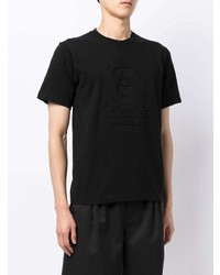 T-shirt girocollo nera di AAPE BY A BATHING APE