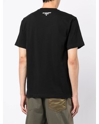 T-shirt girocollo nera di AAPE BY A BATHING APE