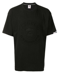T-shirt girocollo nera di AAPE BY A BATHING APE