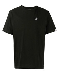 T-shirt girocollo nera di AAPE BY A BATHING APE