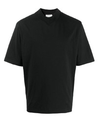 T-shirt girocollo nera di Acne Studios