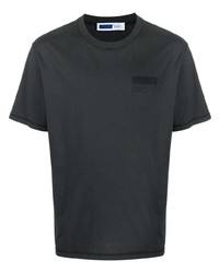 T-shirt girocollo nera di AFFIX