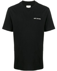 T-shirt girocollo nera di Aimé Leon Dore