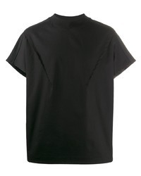 T-shirt girocollo nera di Alchemy
