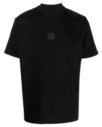 T-shirt girocollo nera di Alpha Industries