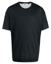 T-shirt girocollo nera di Ambush