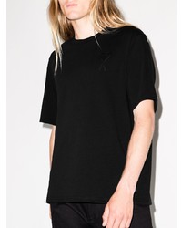 T-shirt girocollo nera di Ami Paris