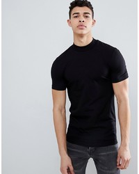 T-shirt girocollo nera di ASOS DESIGN