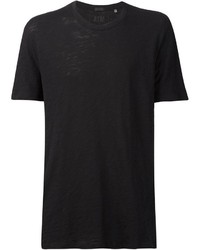 T-shirt girocollo nera di ATM Anthony Thomas Melillo