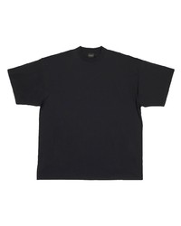T-shirt girocollo nera di Balenciaga