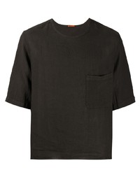 T-shirt girocollo nera di Barena
