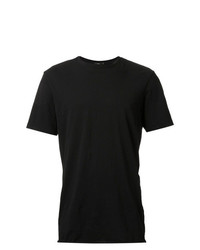 T-shirt girocollo nera di Bassike