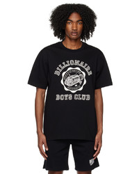 T-shirt girocollo nera di Billionaire Boys Club