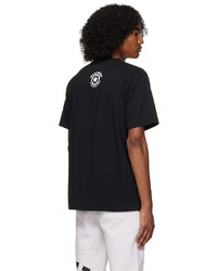 T-shirt girocollo nera di BAPE