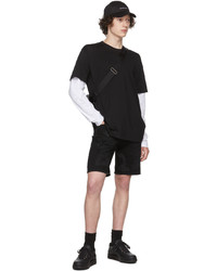 T-shirt girocollo nera di Givenchy