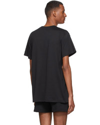 T-shirt girocollo nera di PANGAIA
