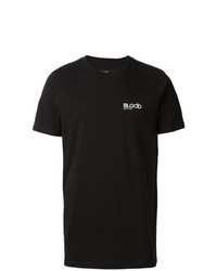 T-shirt girocollo nera di Blood Brother
