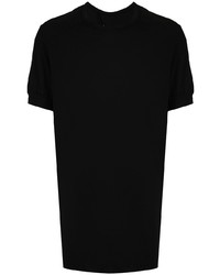 T-shirt girocollo nera di Boris Bidjan Saberi