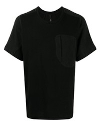T-shirt girocollo nera di Byborre