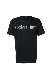 T-shirt girocollo nera di Calvin Klein Jeans Est. 1978