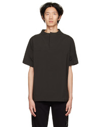 T-shirt girocollo nera di CCP