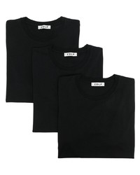T-shirt girocollo nera di CDLP