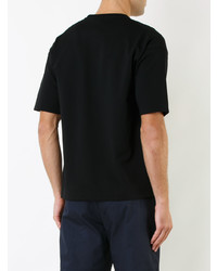 T-shirt girocollo nera di MACKINTOSH