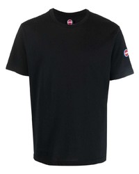 T-shirt girocollo nera di Colmar