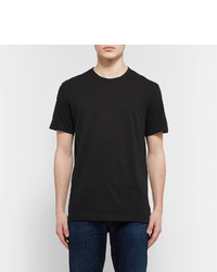 T-shirt girocollo nera di James Perse