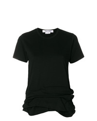 T-shirt girocollo nera di Comme Des Garcons Comme Des Garcons
