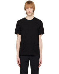 T-shirt girocollo nera di Comme des Garcons Homme Deux