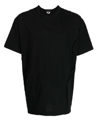 T-shirt girocollo nera di Comme Des Garcons Homme Plus
