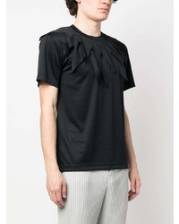 T-shirt girocollo nera di Comme Des Garcons Homme Plus