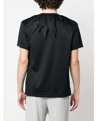 T-shirt girocollo nera di Comme Des Garcons Homme Plus