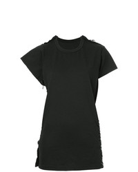 T-shirt girocollo nera di Comme Des Garçons Vintage
