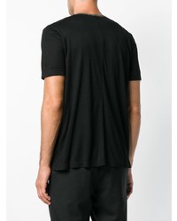 T-shirt girocollo nera di Unconditional